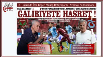 Trabzonspor’u Salladık, Yıkamadık !..