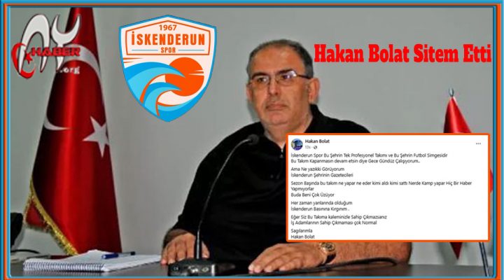 İskenderunspor Gündem Oldu!..