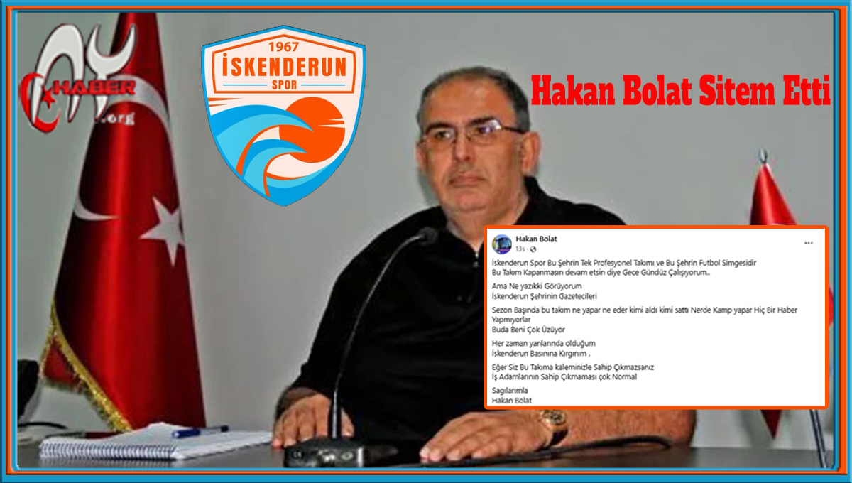 İskenderunspor Gündem Oldu!..
