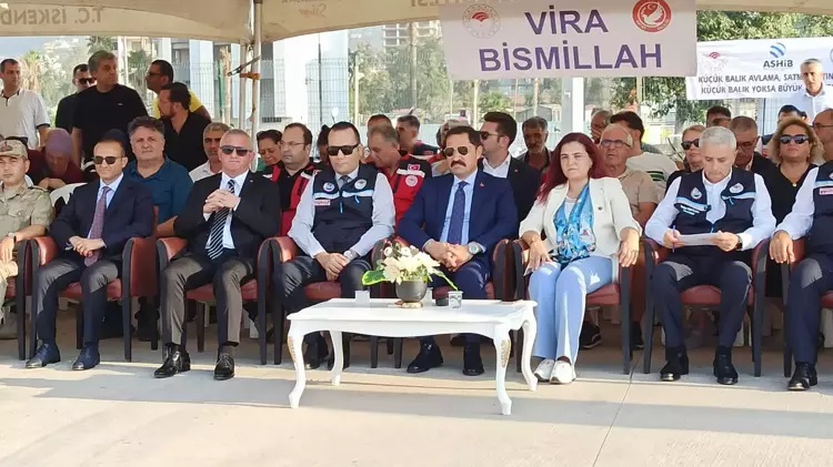Hatay’ın İskenderun ilçesinde, Akdeniz sularında 2025-2026 Balık Av Sezonu’nun açılış