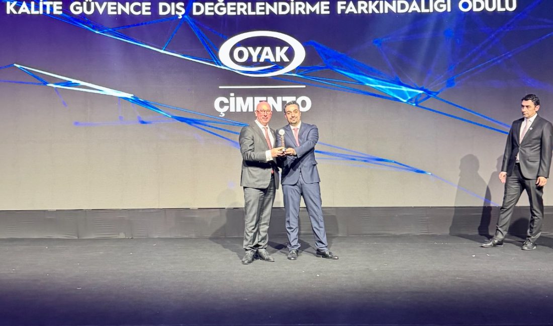 OYAK Çimento’nun Kurumsal Yönetişim Başarısı TİDE Ödülü ile Tescillendi.