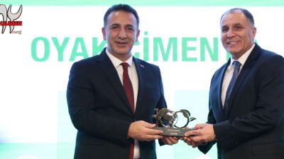 OYAK Çimento, InBusiness Dergisi tarafından düzenlenen “Sürdürülebilirlik Liderleri Ödülleri”nde, çevre