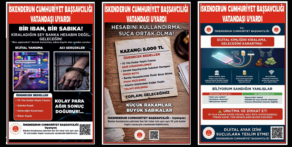 "Hesabını Kiralama, Geleceğini Yakma!"