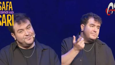 Başarılı komedyen Safa Sarı, büyük ilgi gören tek kişilik stand-up