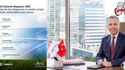 OYAK Çimento, 97,8 MWe / 115,5 MWp kurulu güce sahip