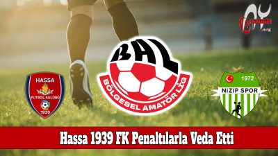 Hassa 1939 FK Penaltılarla Veda Etti...

Stat: Kırıkhan İlçe Stadyumu
Hassa 1939