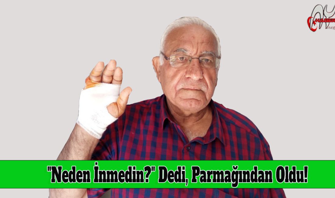 Asansörde Akıllara Durgunluk Veren Olay : "Neden İnmedin?" Dedi, Parmağından