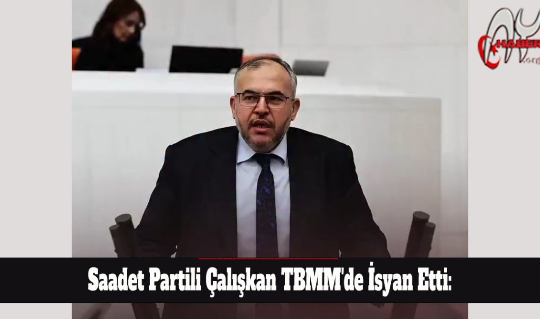 Saadet Partili Çalışkan TBMM'de İsyan