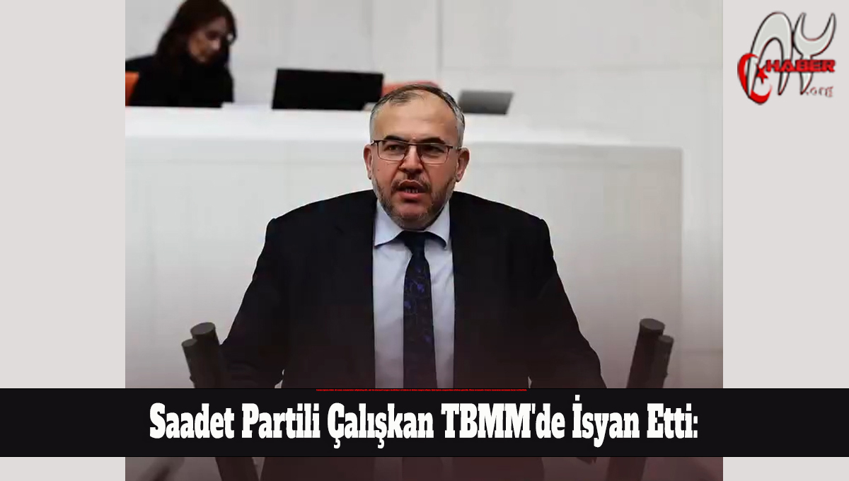 Saadet Partili Çalışkan TBMM'de İsyan Etti: 
"Rezerv Alanında Dubleks Daire