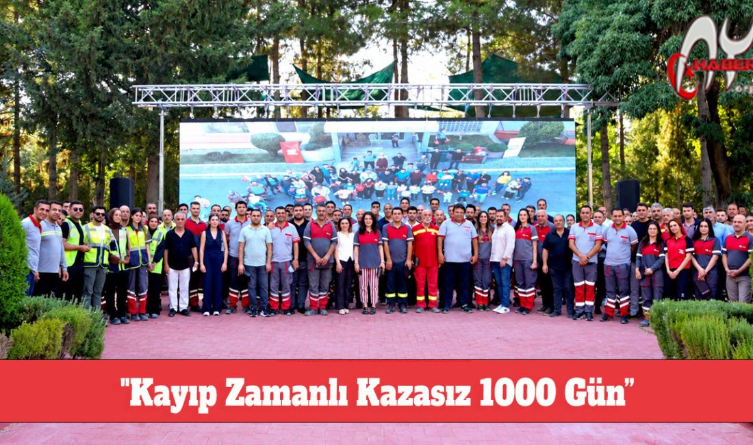 "Kayıp Zamanlı Kazasız 1000 Gün"